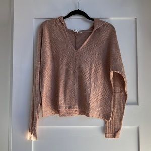 Roxy Cropped Hooded Top